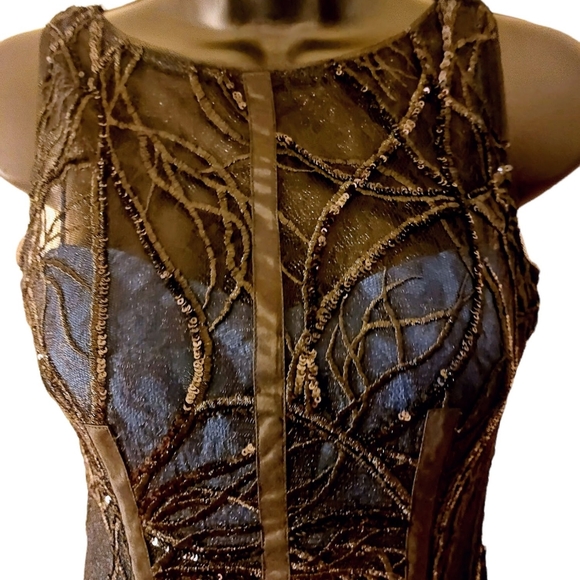 AIBAN MATTOX "LBD STYLE" COCKTAIL DRESS SIZE 0 - Picture 2 of 12